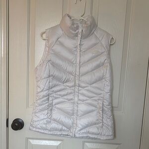 The North Face Women's White Quilted Vest